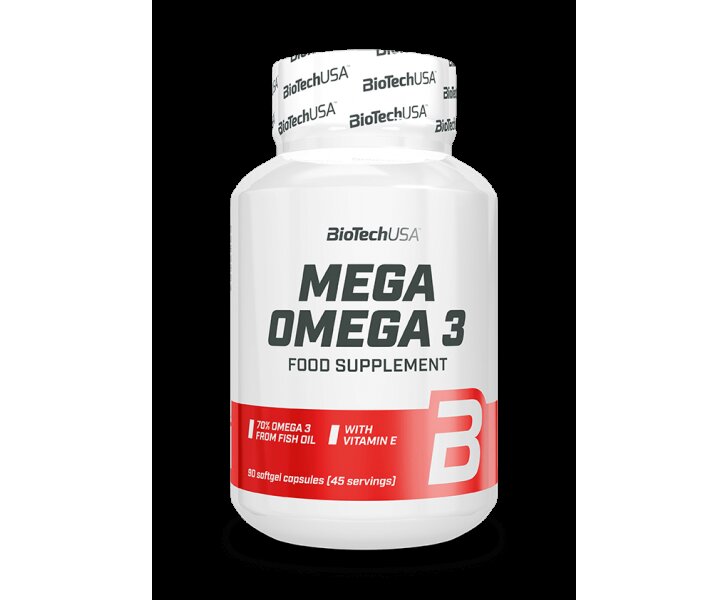 BioTech Mega Omega 3 - 90 capsules