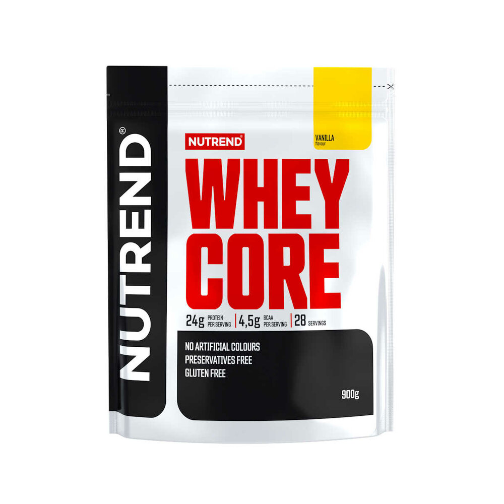 Nutrend Whey Core wei-eiwit concentraat 900g voor spiergroei