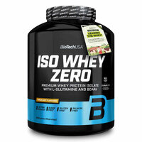 Biotech Iso Whey Zero eiwitpoeder 1816g voor spieropbouw