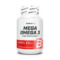 BioTech Mega Omega 3 visolie capsules 90 tabletten