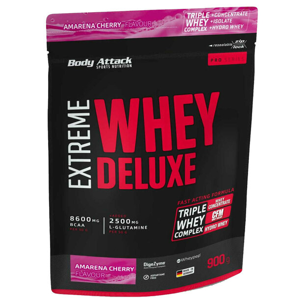 Body Attack Extreme Whey Deluxe eiwitpoeder 900g eiwitpoeder