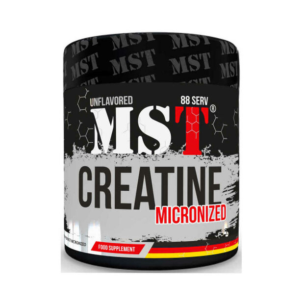 MST Creatine Micronized monohydraat 300g voor krachttraining