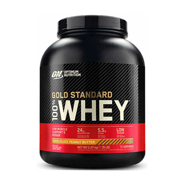 Optimum Nutrition Gold Standard whey eiwitpoeder 2.27kg