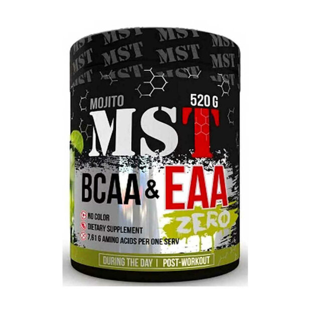 MST - EAA &amp; BCAA Zero 520g essentiele aminozuren